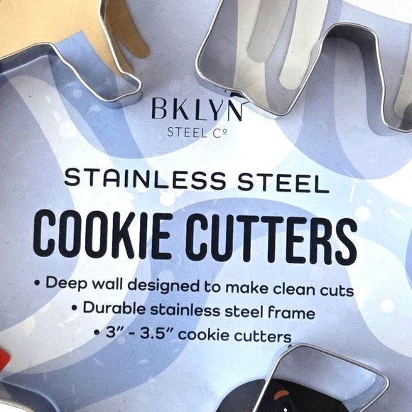 π50% OFFππ¦΄ππͺ NWTβΌοΈ BKLYN Steel Co. brand 6-piece Dog & Cat Cookie Cutters - Picture 3 of 5